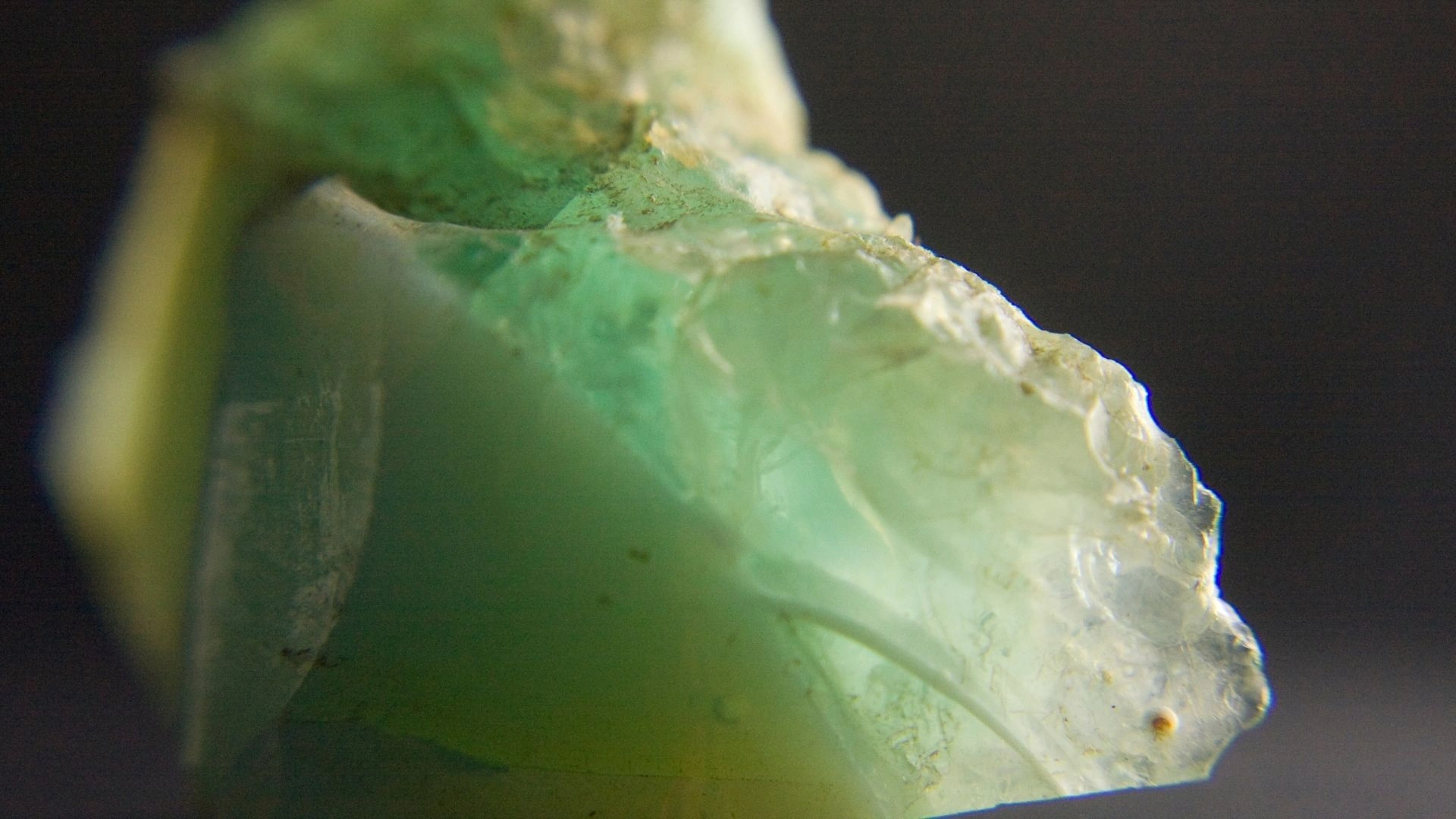 green calcite
